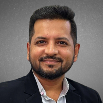 Orange And Beige Geometric LinkedIn Profile Picture